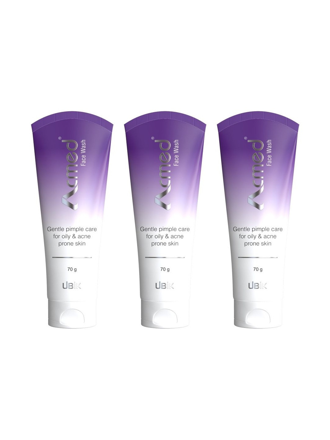ACMED Set Of 3 Pimple Care Face Wash - 70 g Each