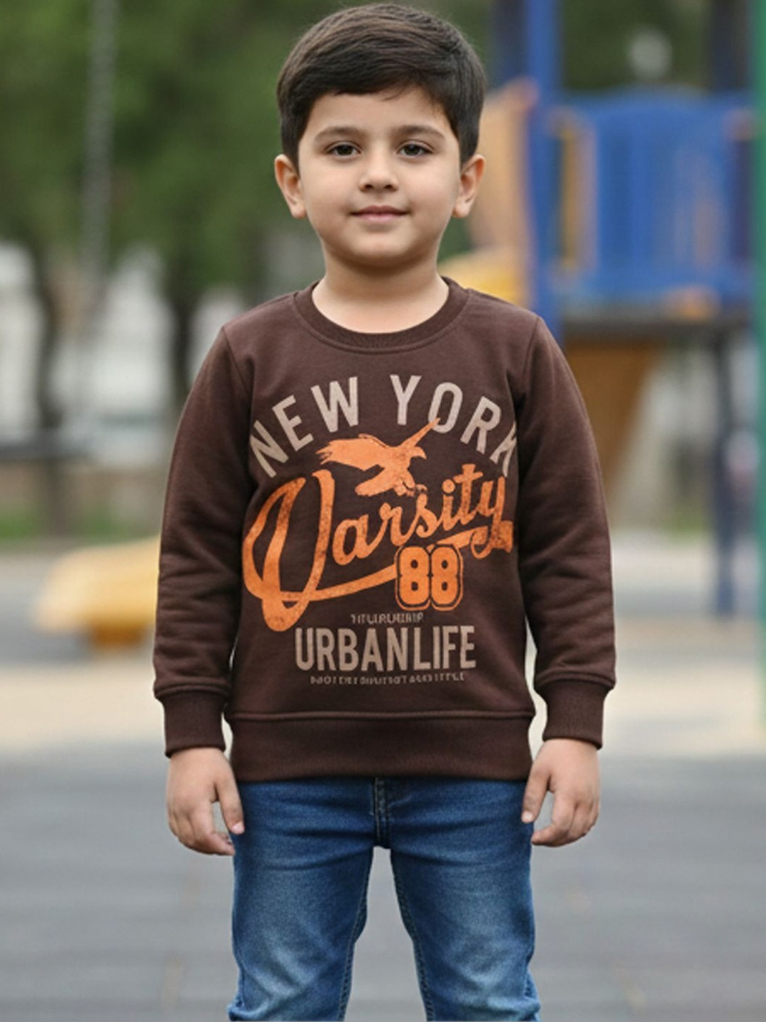 Here&Now X Denikid Boys Printed Sweatshirt