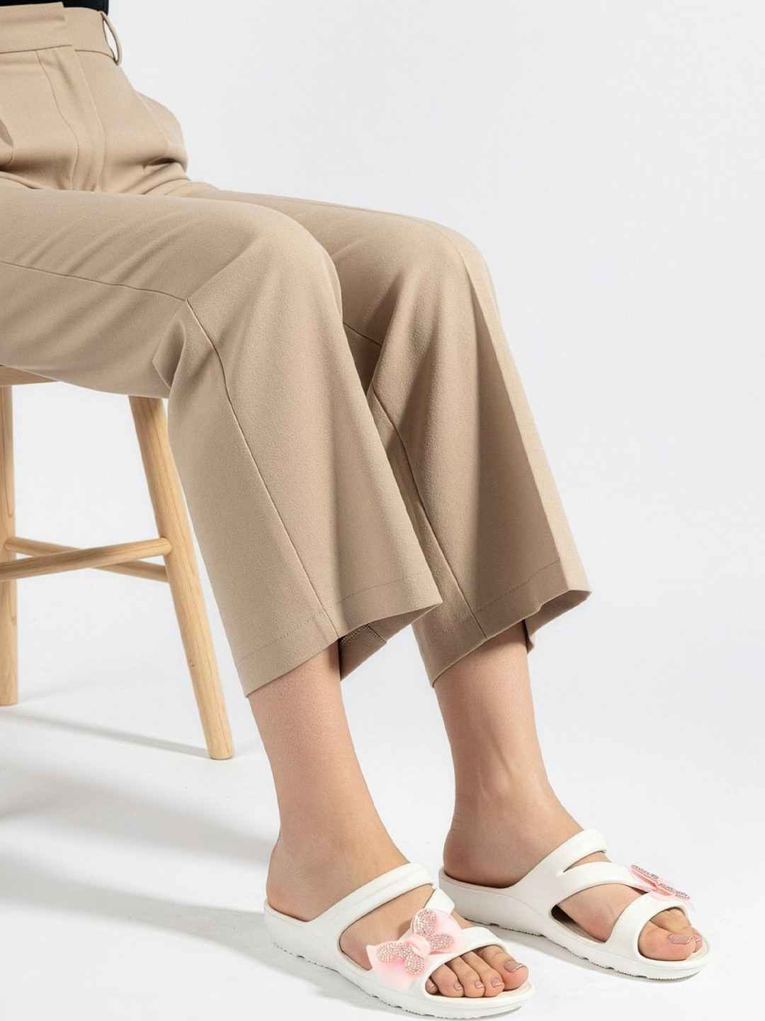 SUKUN Women Embellished Sliders