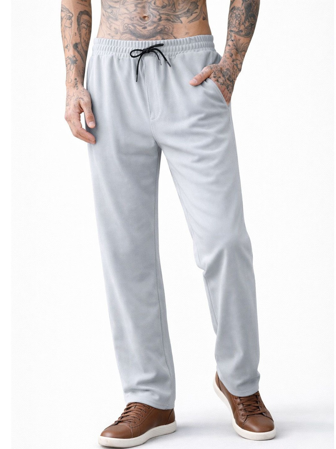 Urban Buccachi Men Mid-Rise Track Pants