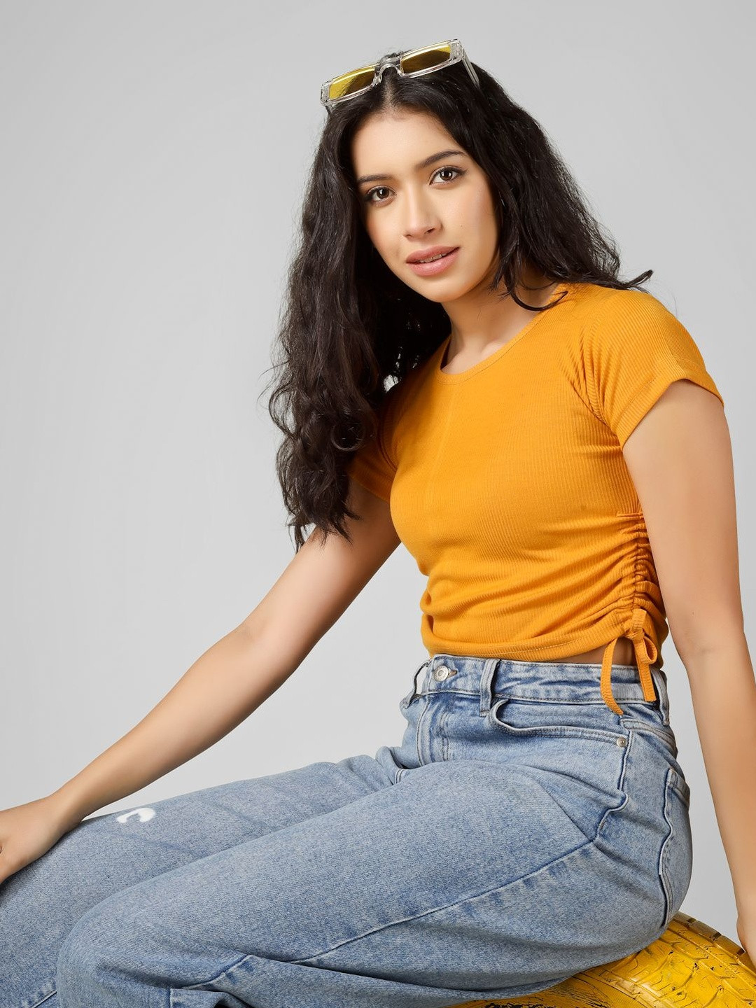 Yunic29 Cotton Crop Top