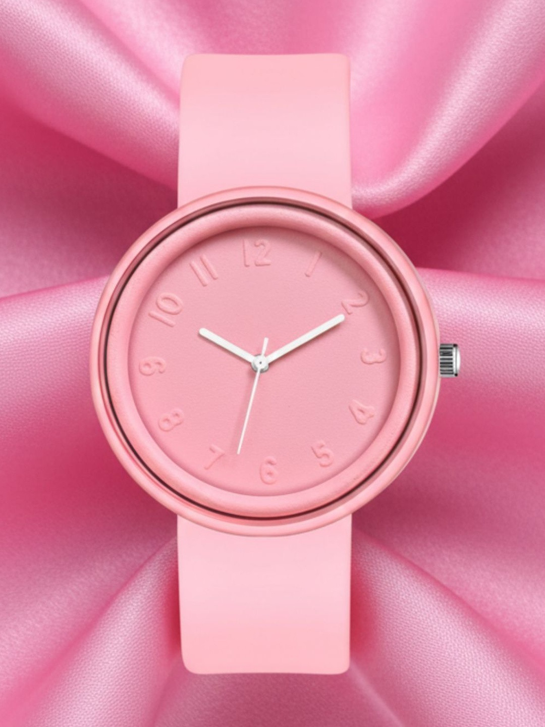 LUXURIT Unisex Dial & Straps Analogue Watch LXKW-901-PINK