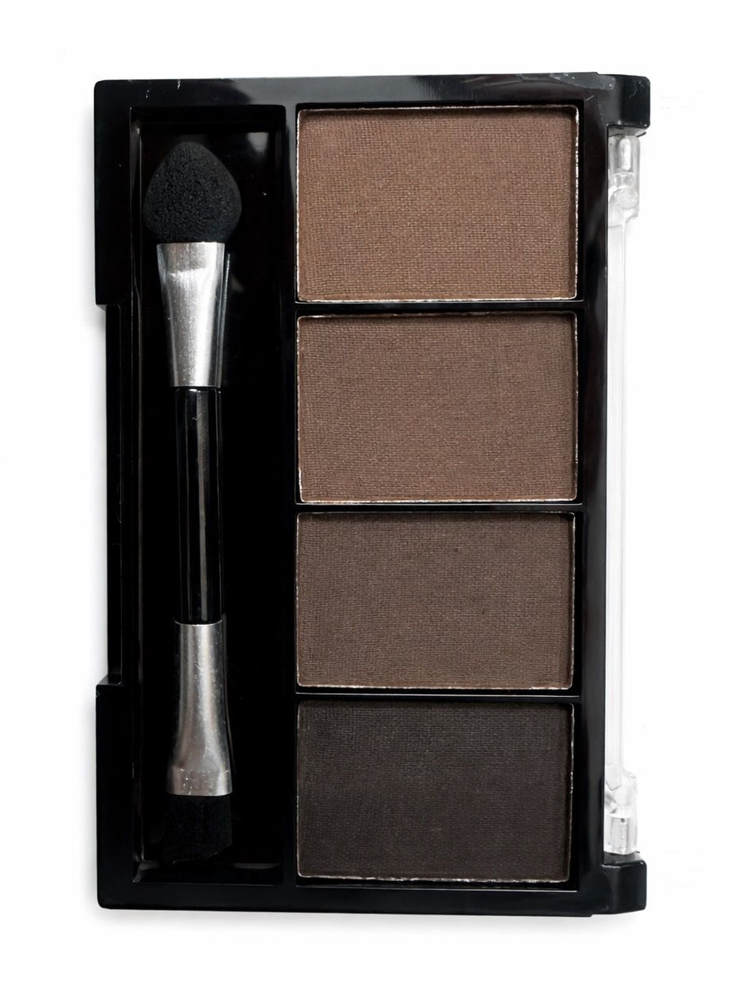 DINOUCH 4 Shade Eyebrow Powder Palette With Dual Applicator -Shade 03 - 9g