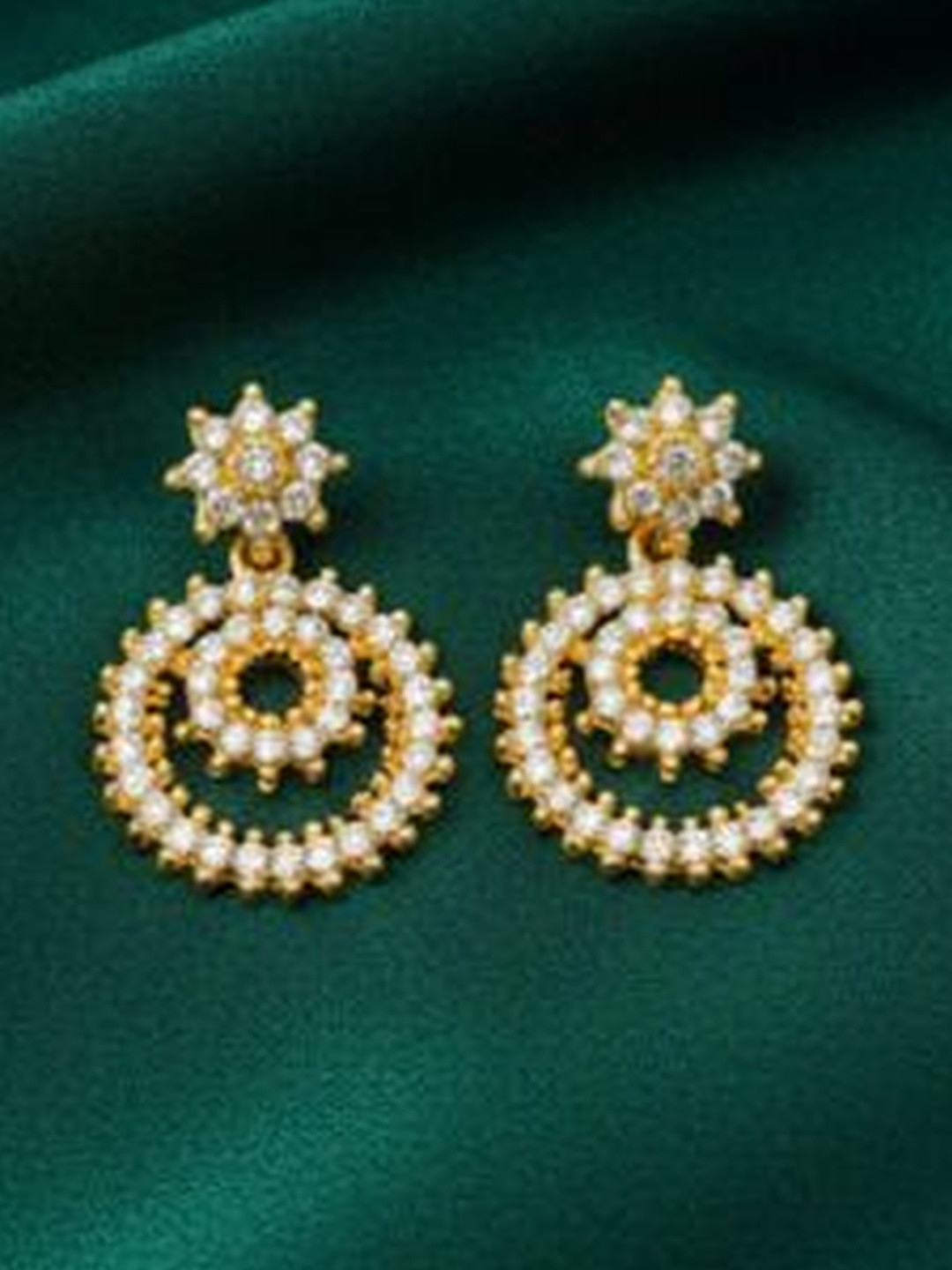 DURATI Circular Drop Earrings