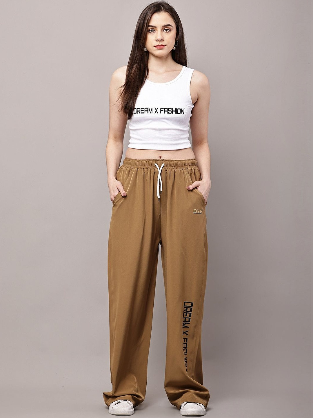 BEACH RIOT Women Cotton Relaxed Fit Track Pants