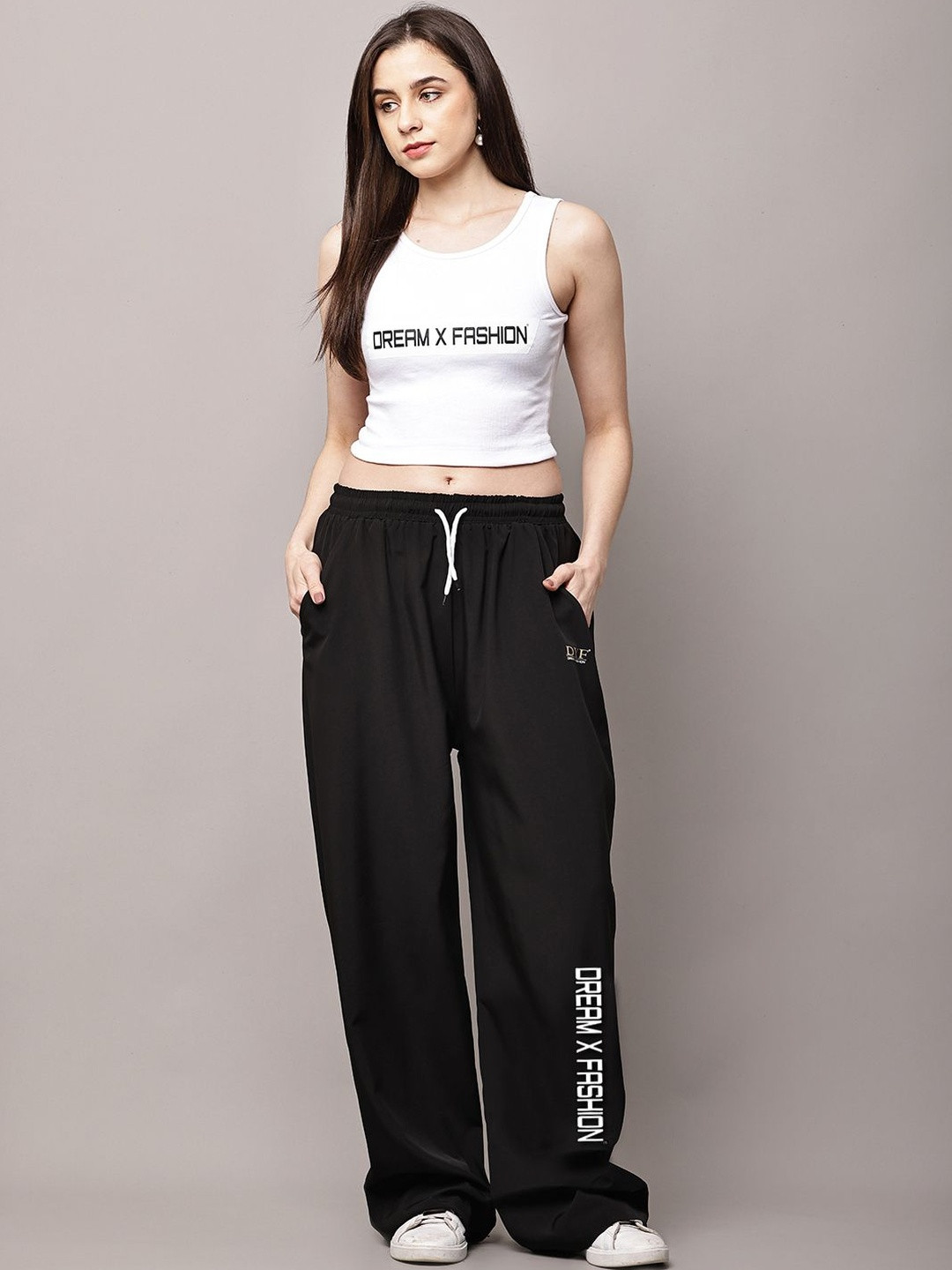 BEACH RIOT Women Cotton Relaxed Fit Track Pants
