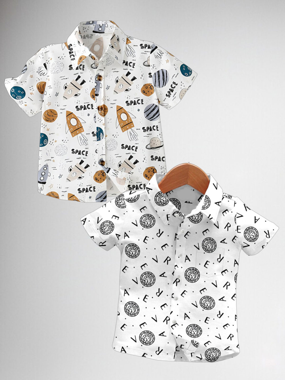AMBARDI FASHION Boys Classic Printed Casual Shirt