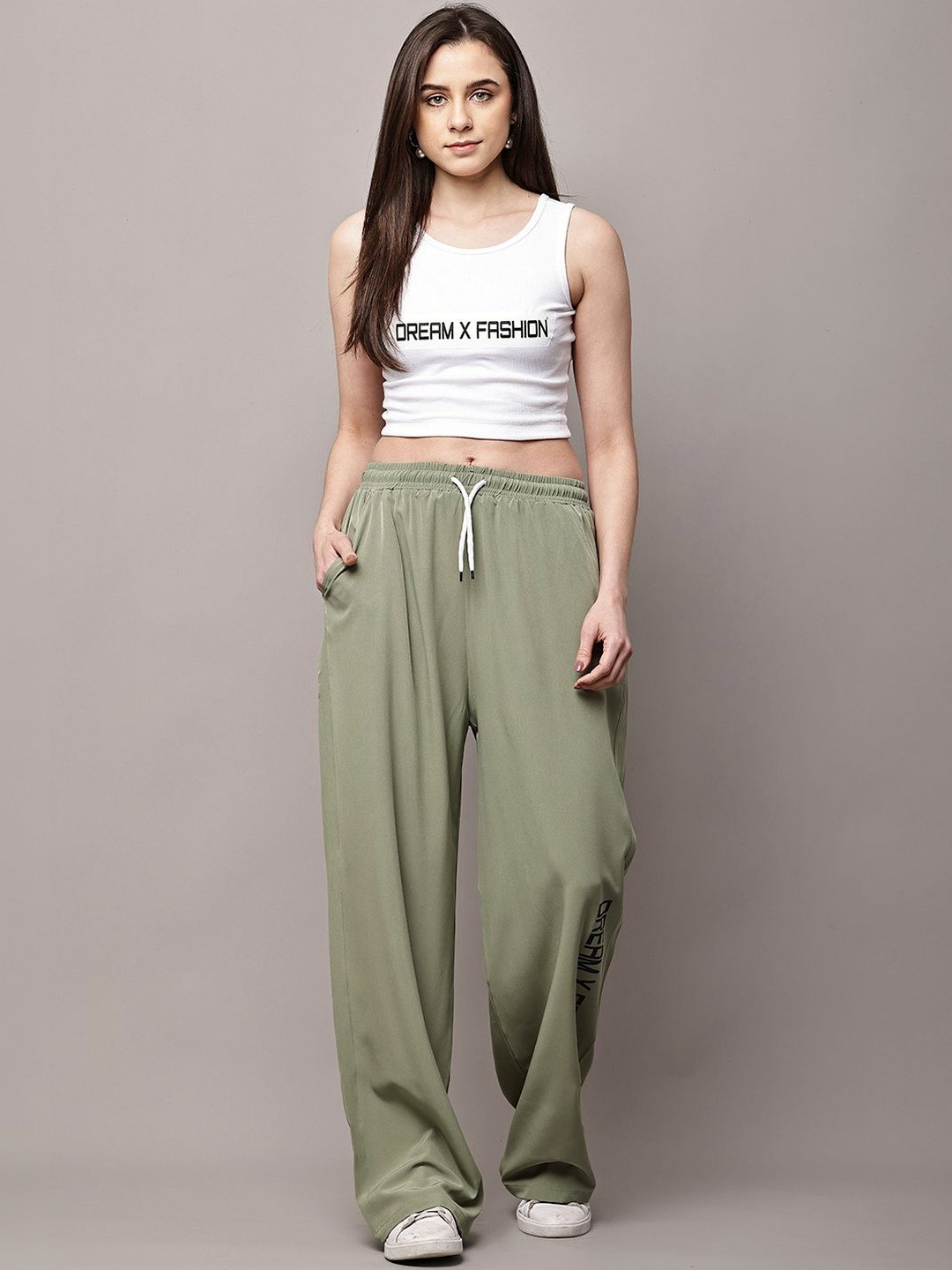 BEACH RIOT Women Cotton Relaxed Fit Track Pants