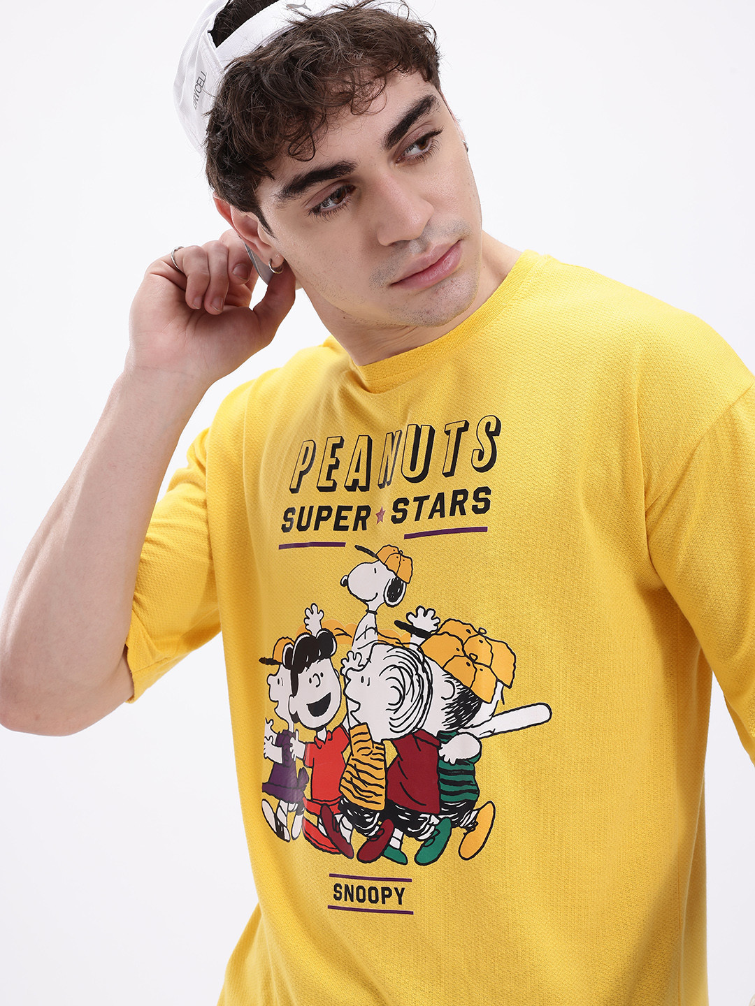 Kook N Keech Peanuts Character Printed T-shirt