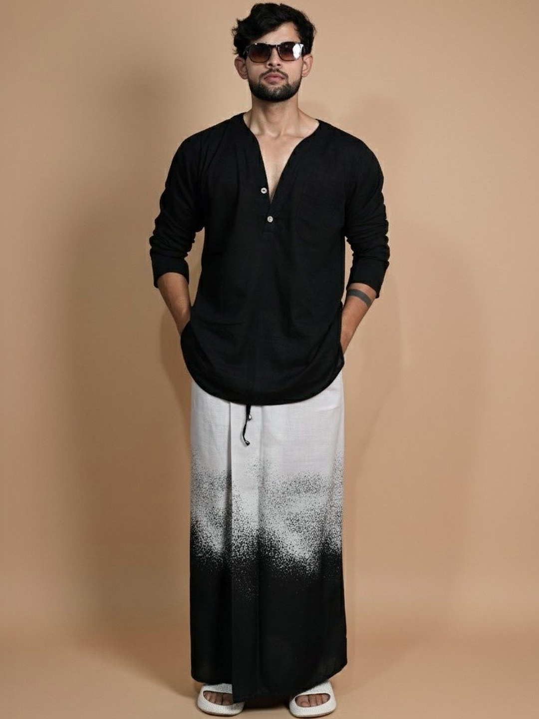 NIRMAL ONLINE Abstract Printed Regular Pajamalungi