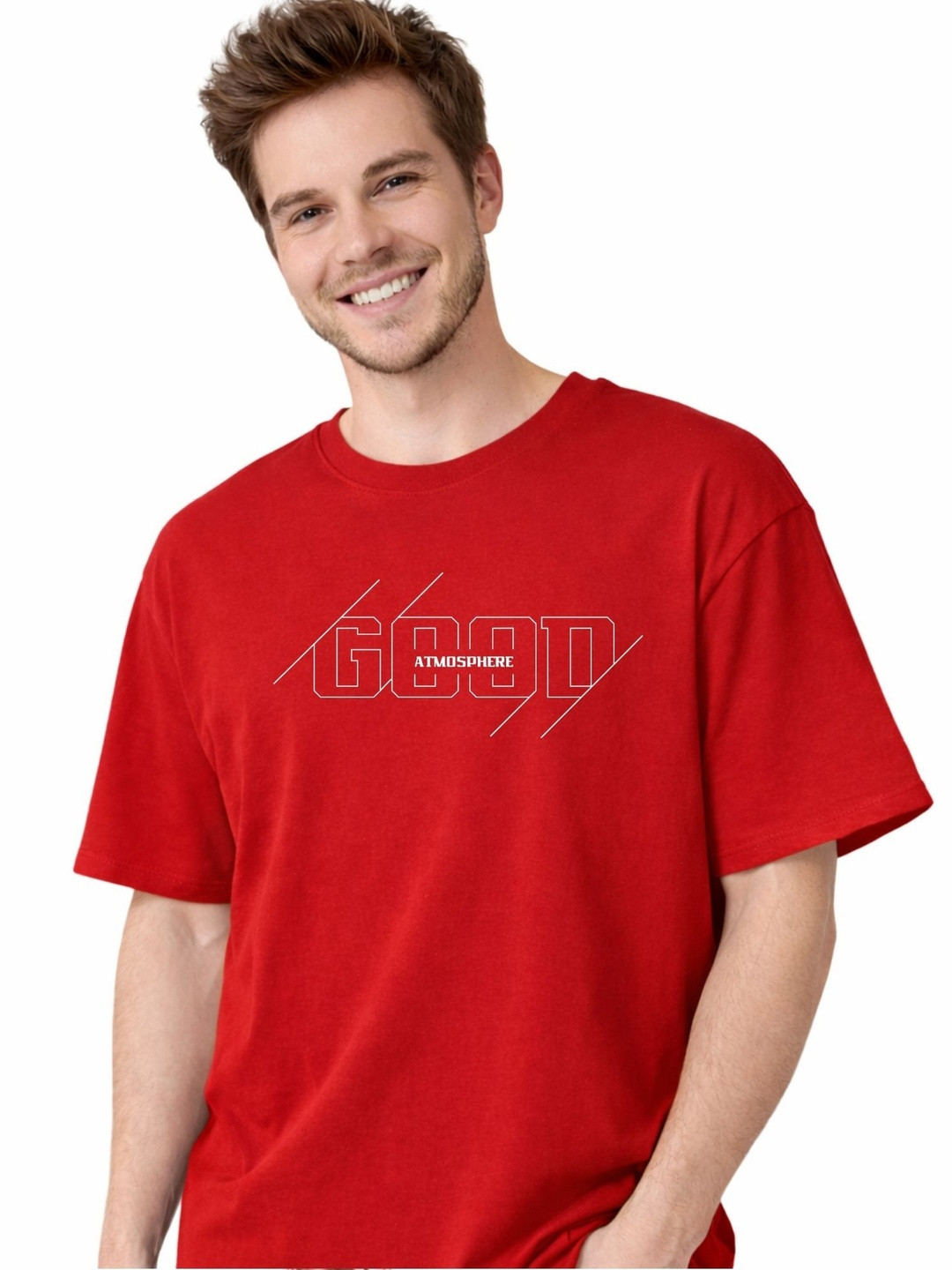 Fashnobic Men Typography Printed Dri-FIT T-shirt