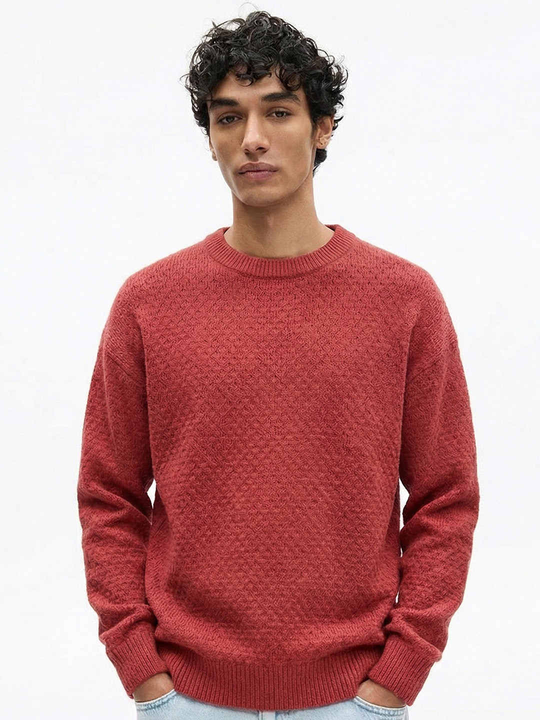 HIGHLANDER Men Round Neck Pullover