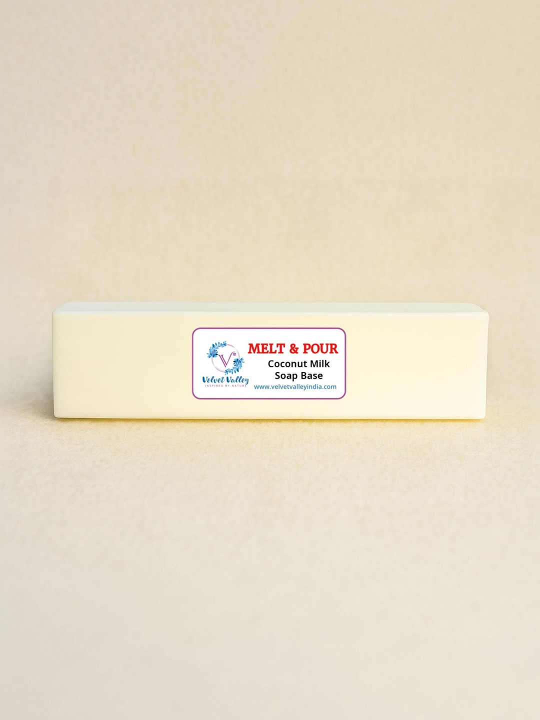 VELVET VALLEY Triple Butter Melt & Pour Soap Base - 1 Kg