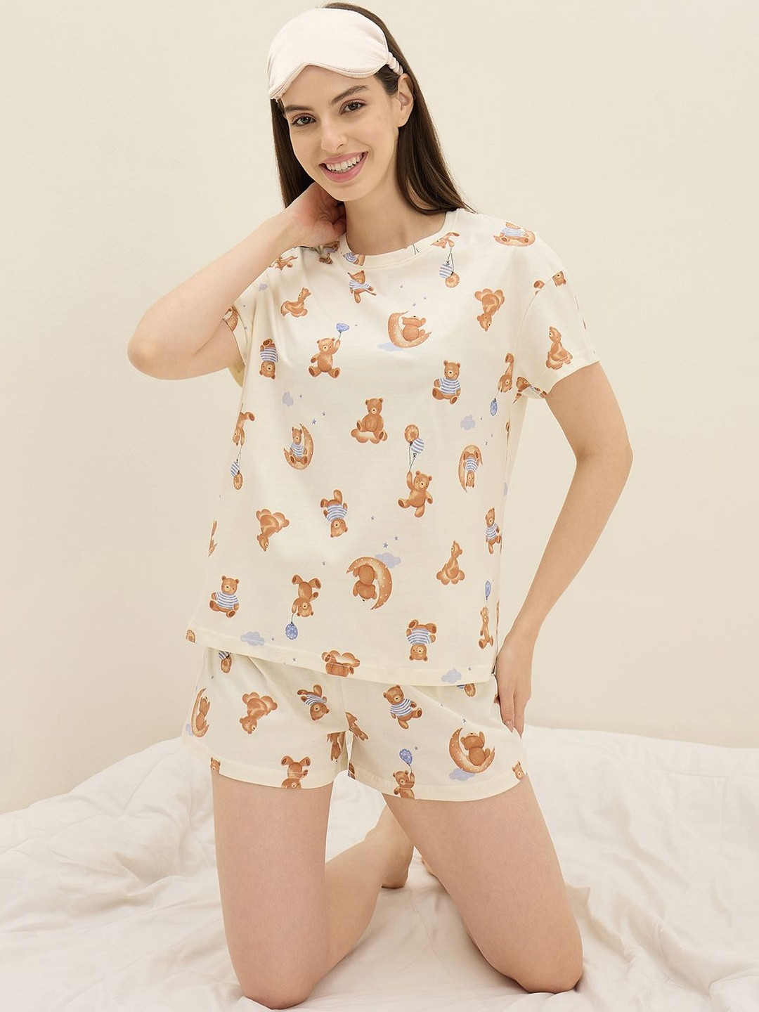 Sweet Dreams Women Printed Night suit