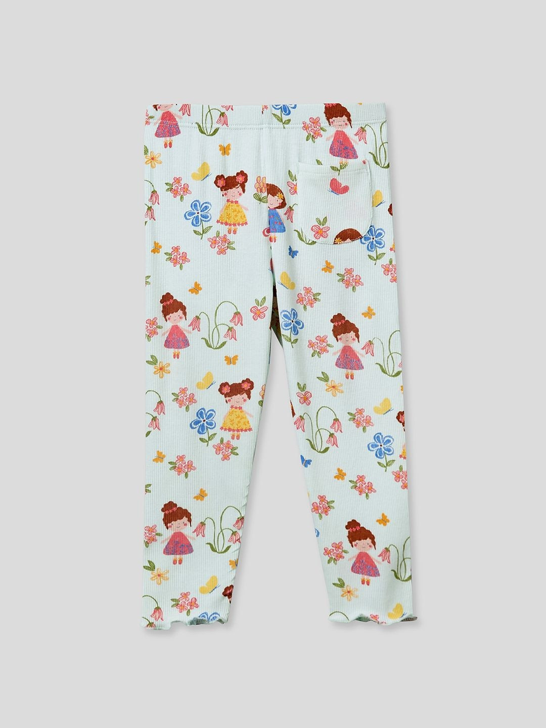Juniors by Babyshop Infant Girls Printed Cotton Ankle Length Legging