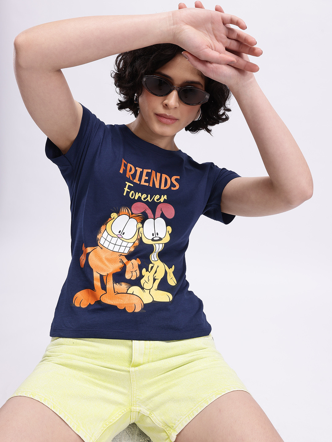 Kook N Keech Garfield Printed T-shirt