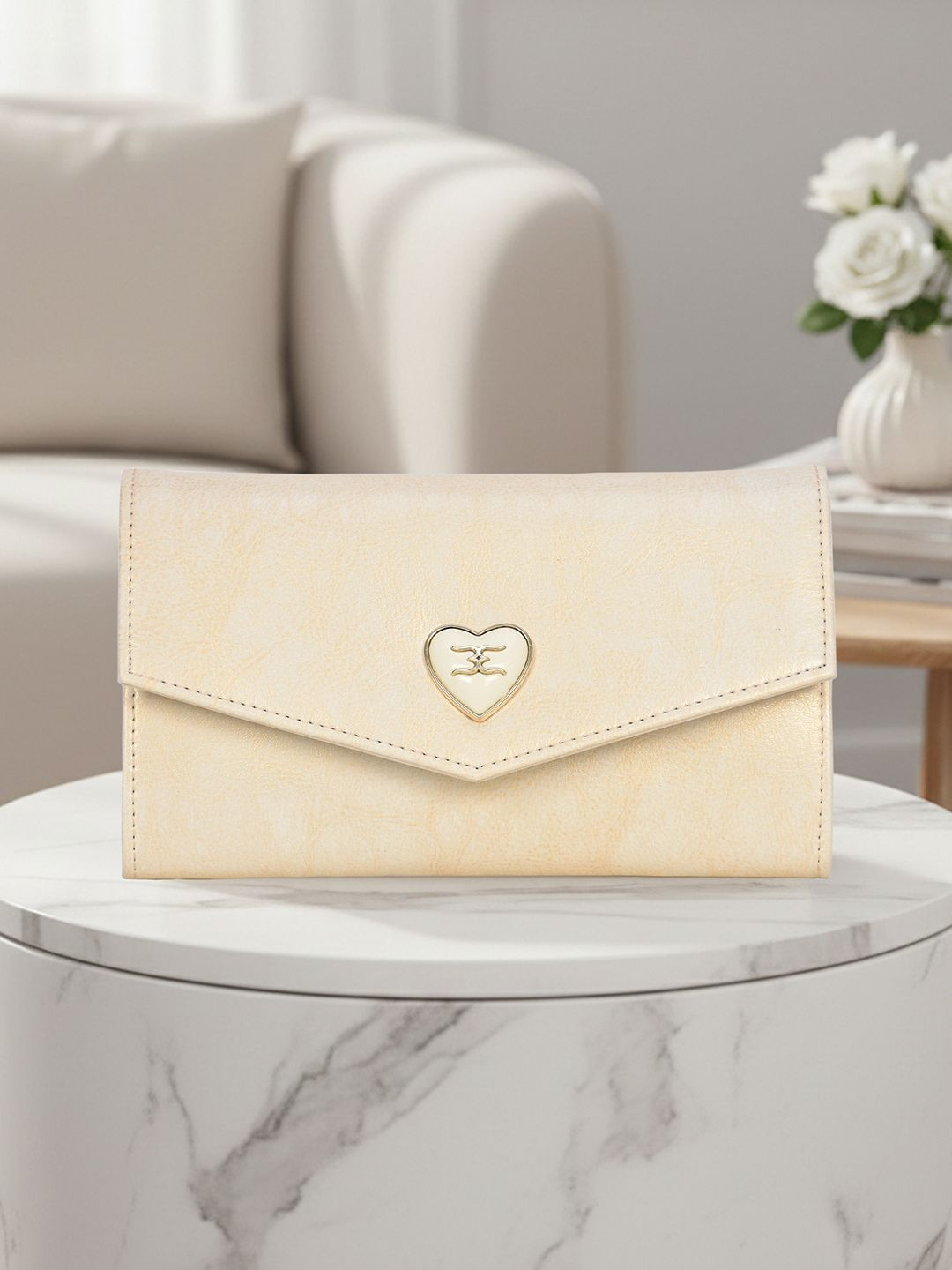 ESBEDA Women Textured PU Envelope