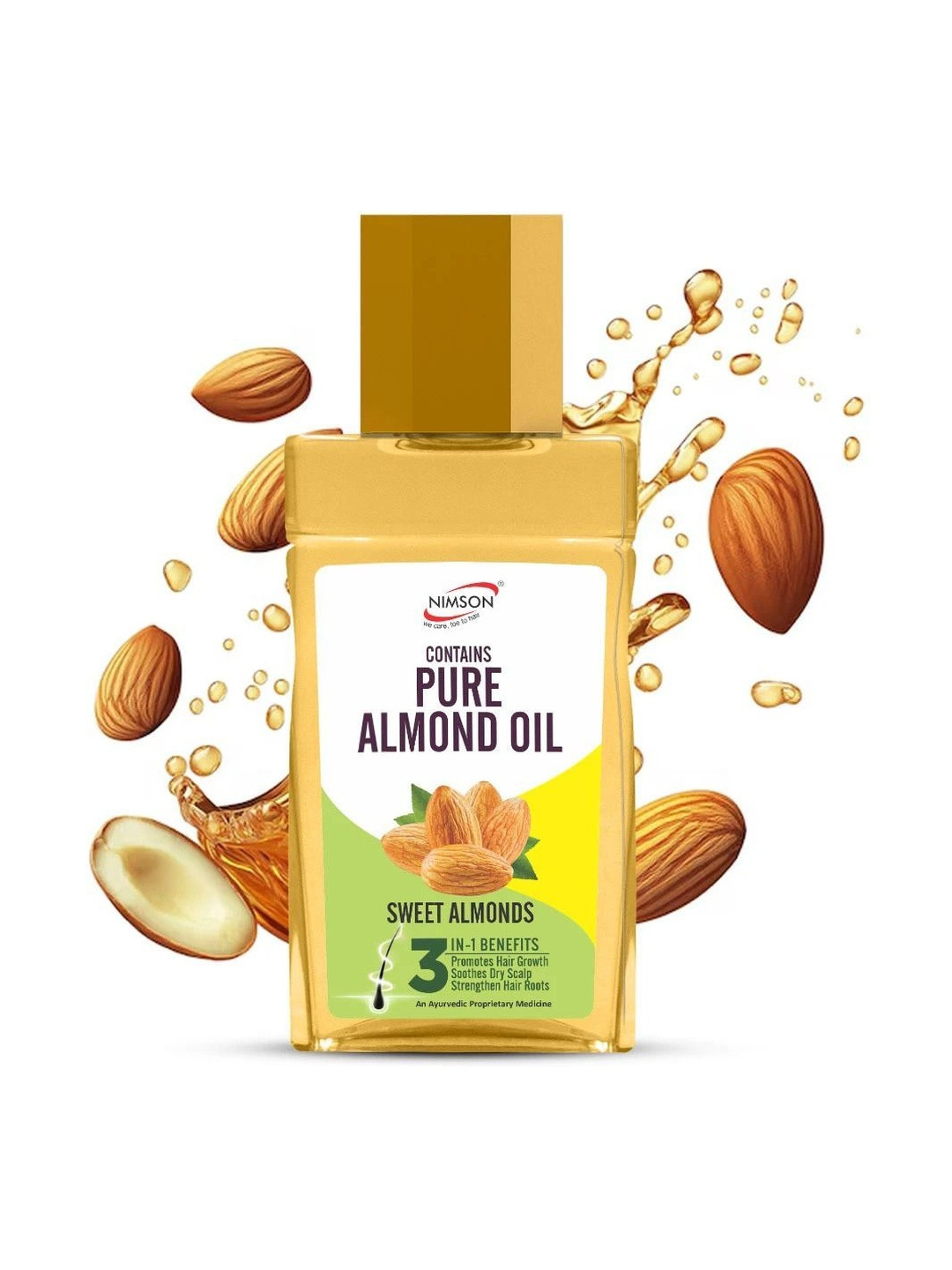 Nimson Pure Almond Hair Oil - 500 ml