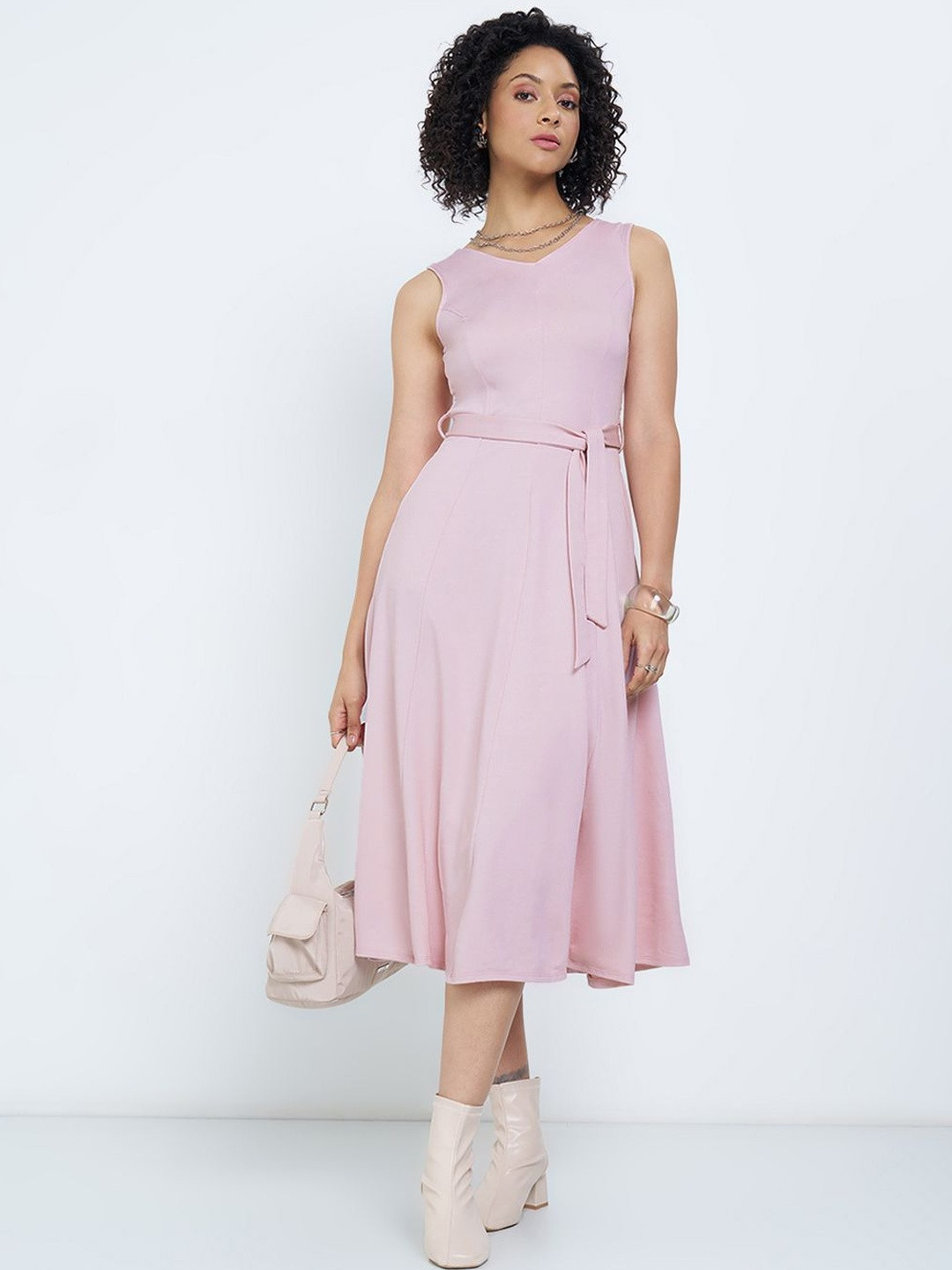 SF JEANS by Pantaloons A-Line Midi Dress