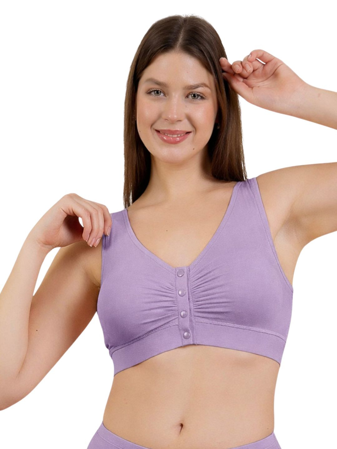House Of Zelena Maternity Nursing Front Opening Non Padded Bra