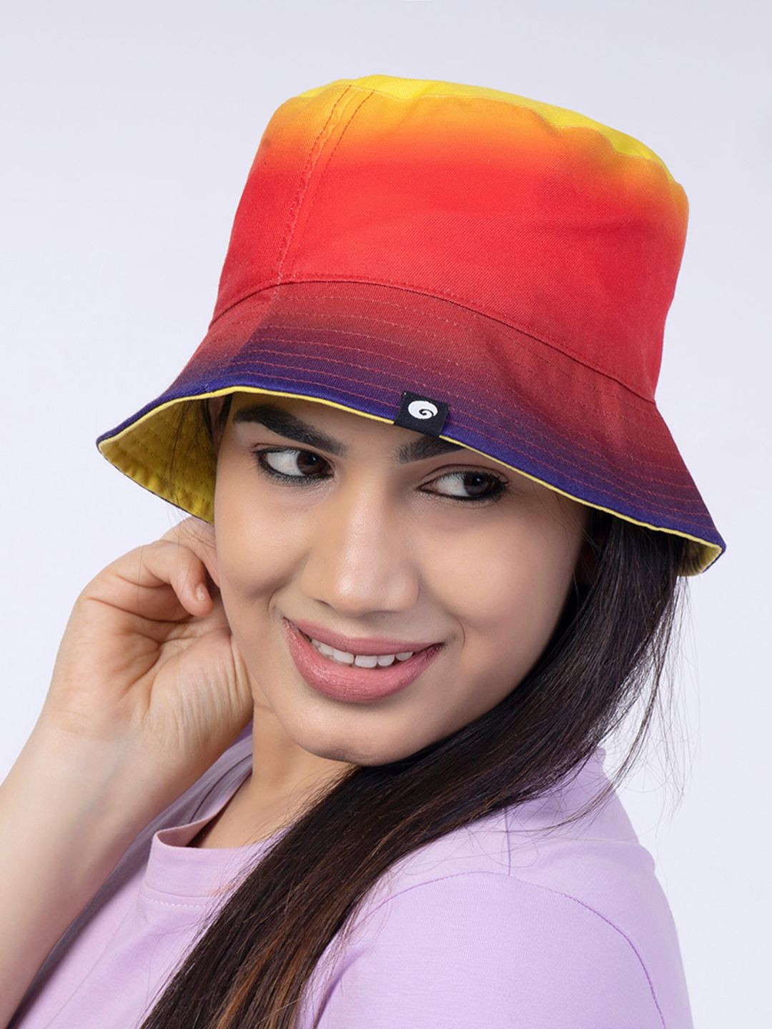 Omtex Unisex Tie & Dye Reversible Cotton Bucket Hat