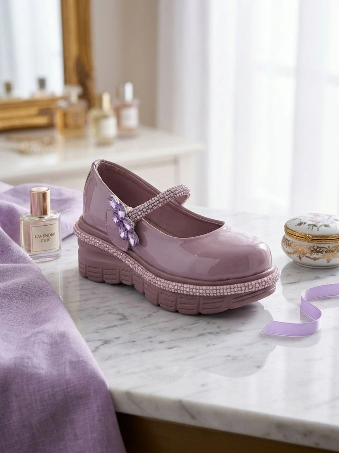 ZORILUXE Girls Shoe-Style Sandals