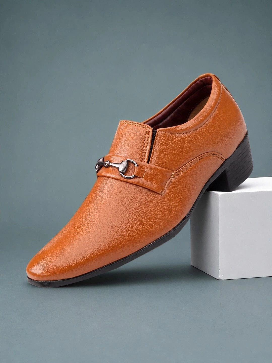Bxxy Men Slip-On Elevator Formal Shoes
