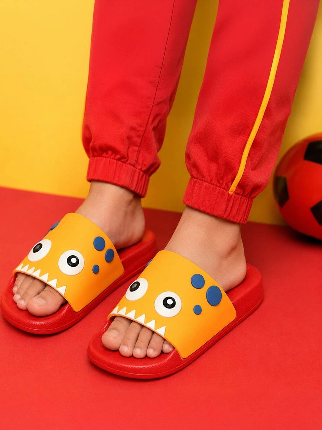 WELCOME Kids Lightweight & Comfortable Arch Support Durable Anti-Skid Flip Flops
