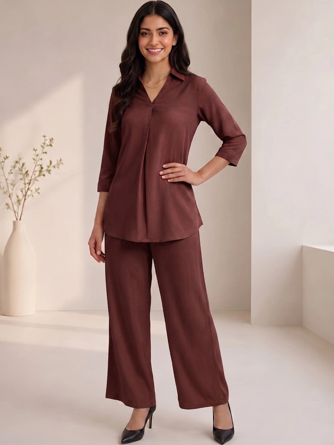 Moirai Three-Quarter Dress