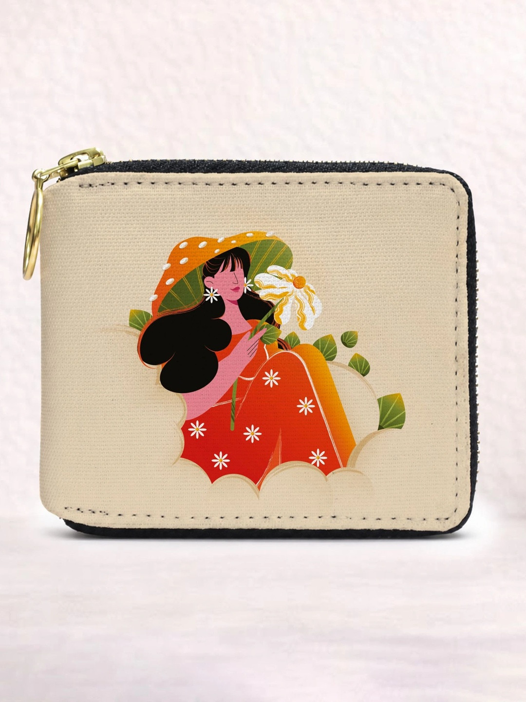Kalankit Women Printed Zip Around Wallet
