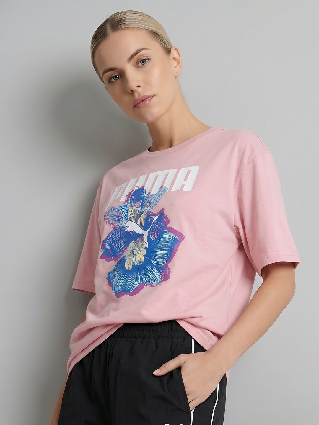 Puma House of Graphics Floral Printed T-shirt