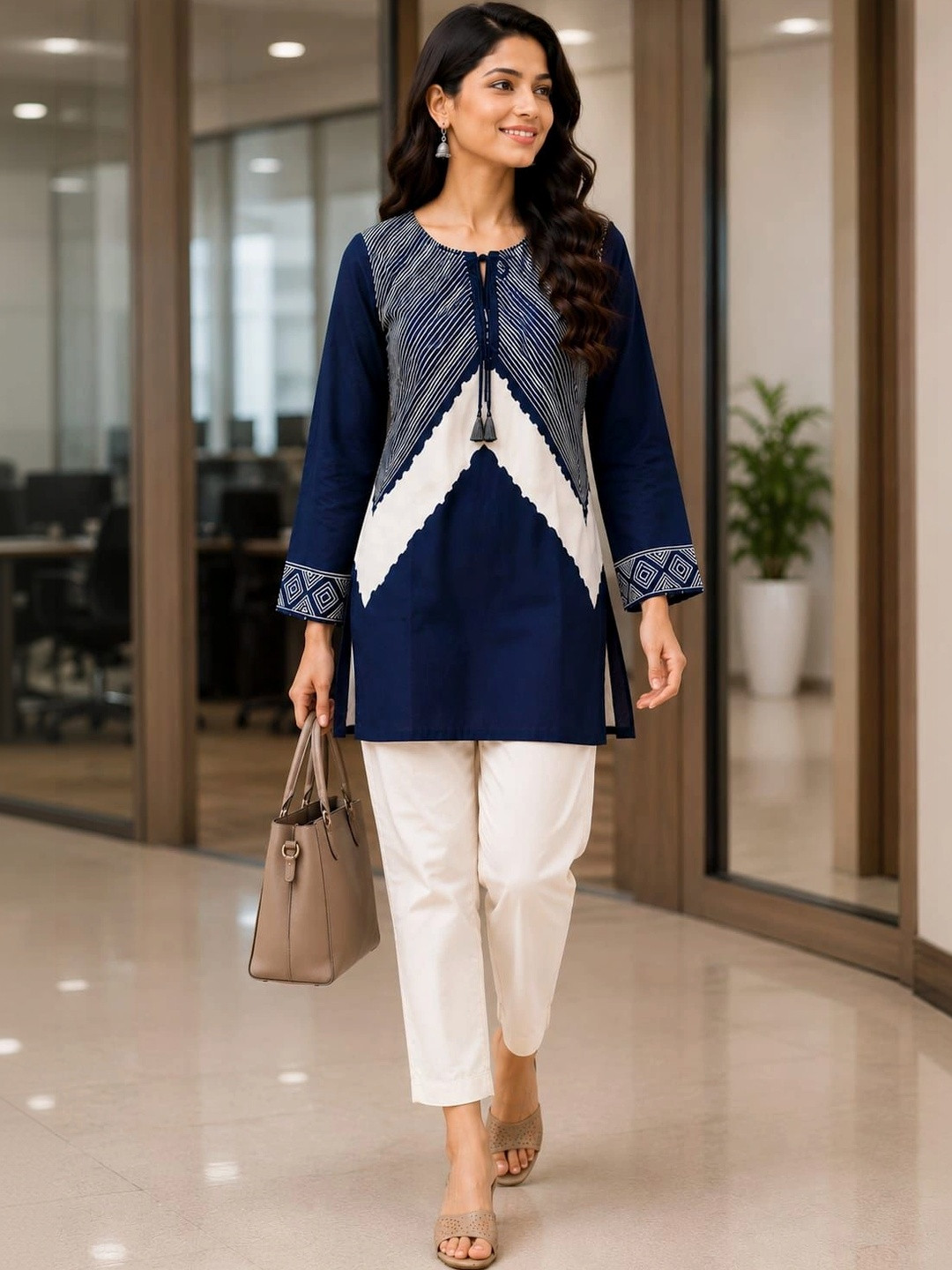 ROSHNI Printed Kurti