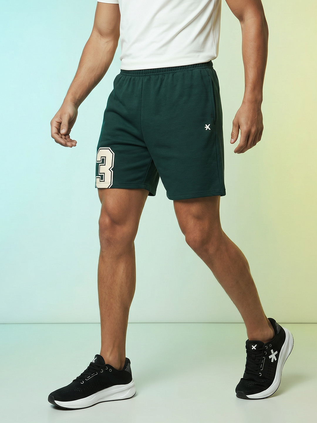 HRX by Hrithik Roshan Men Typography Shorts
