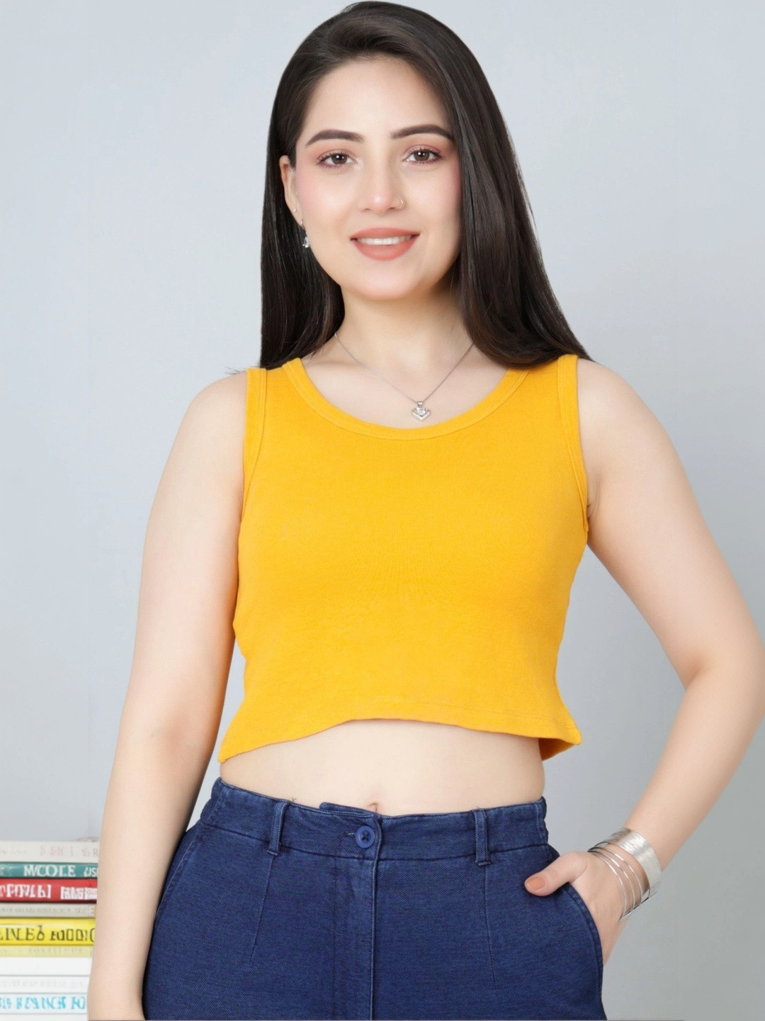Mlada Cotton Crop Top