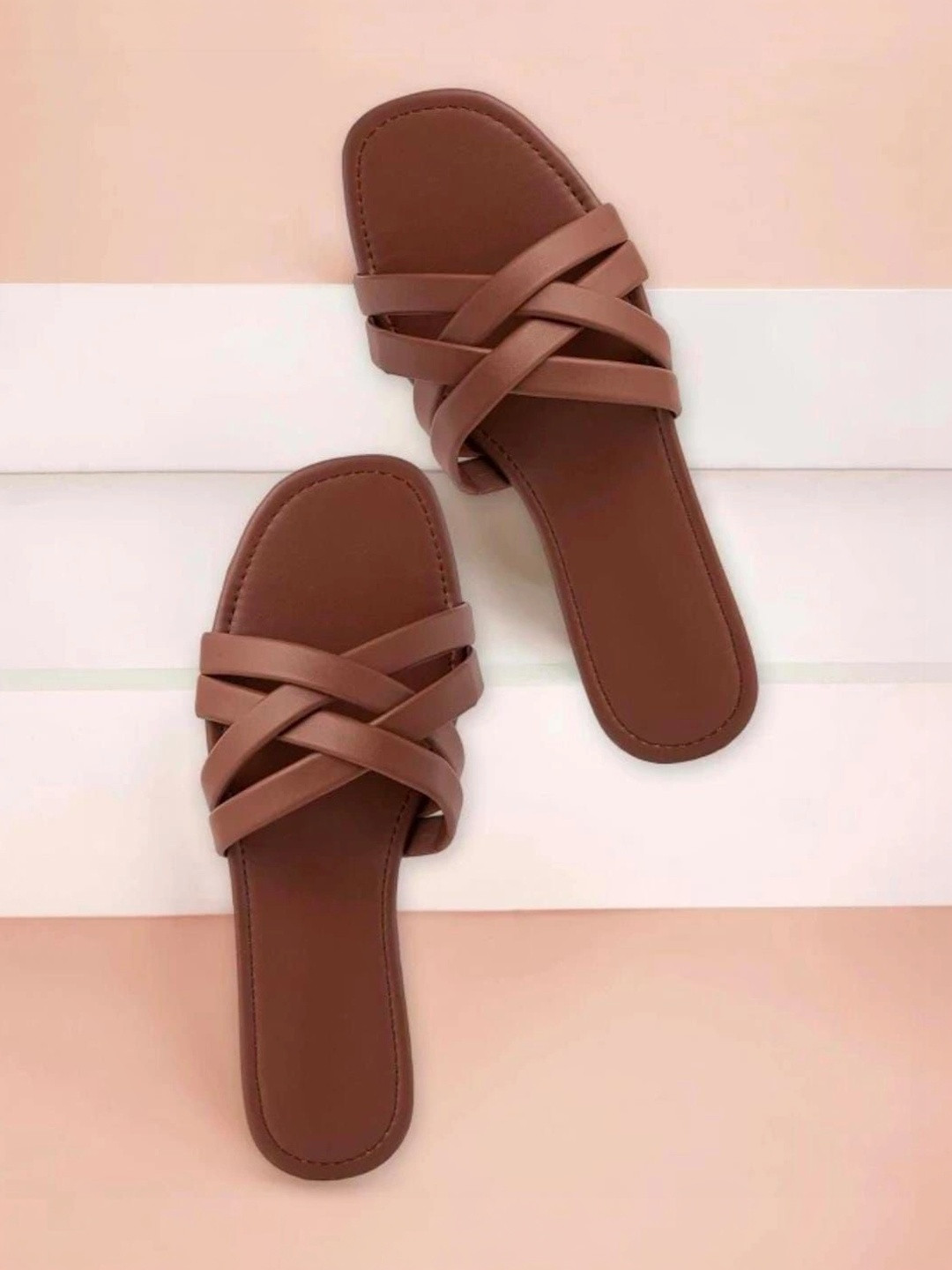 Moda Rapido Women Open Toe Flats