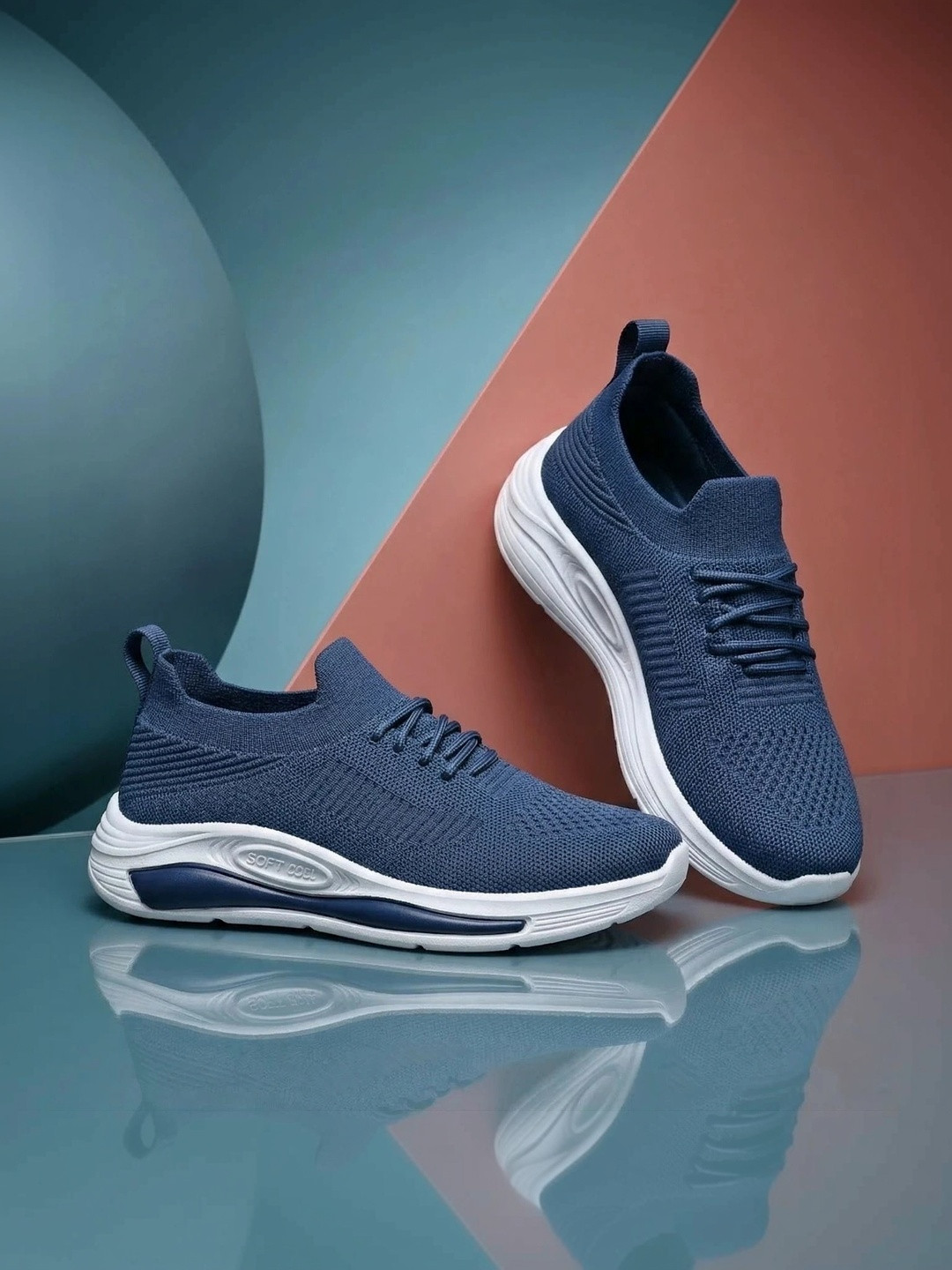 Hsquare Women Mesh Walking Non-Marking Shoes