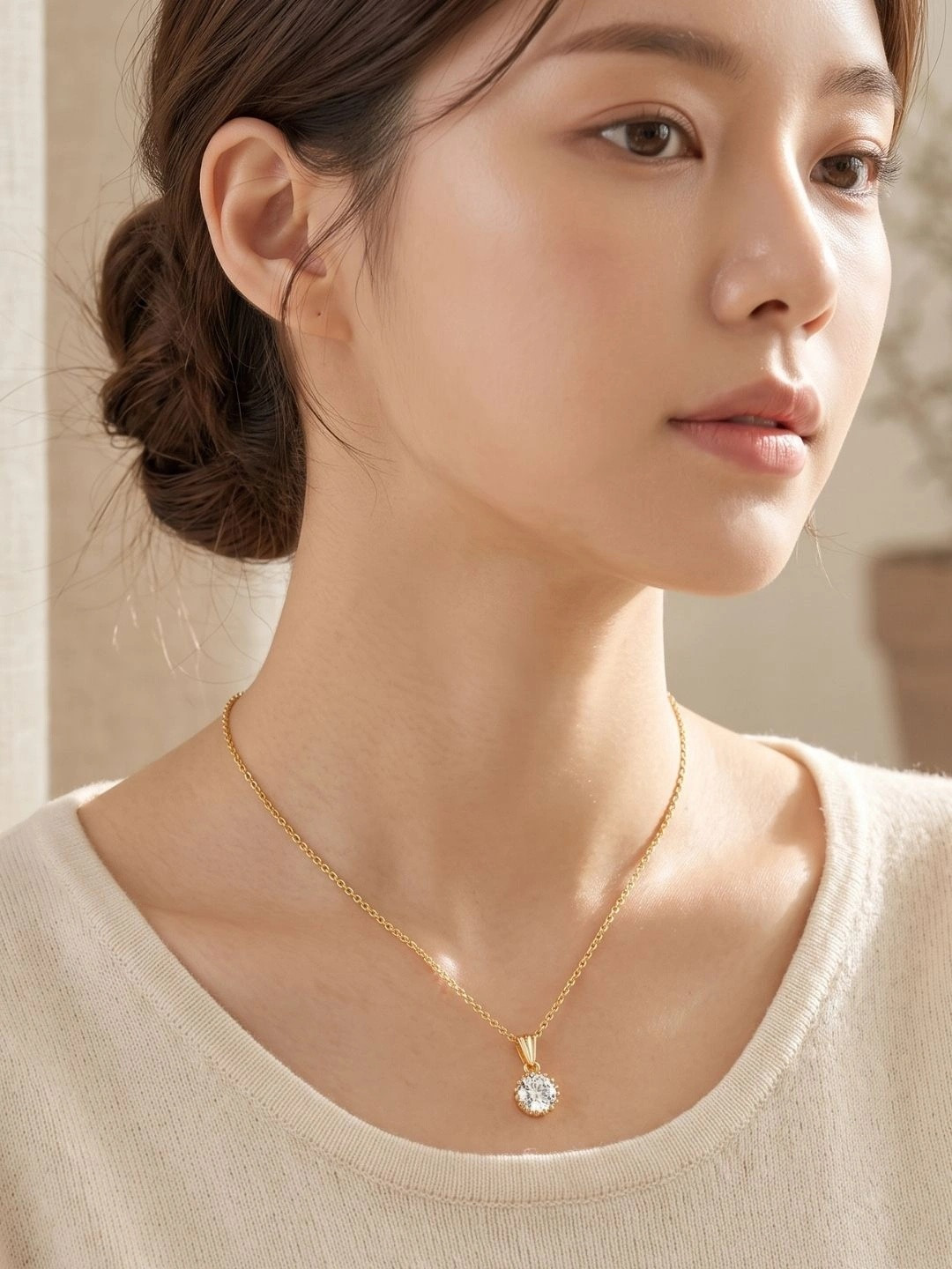 Brandsoon Brass Gold-Plated Necklace