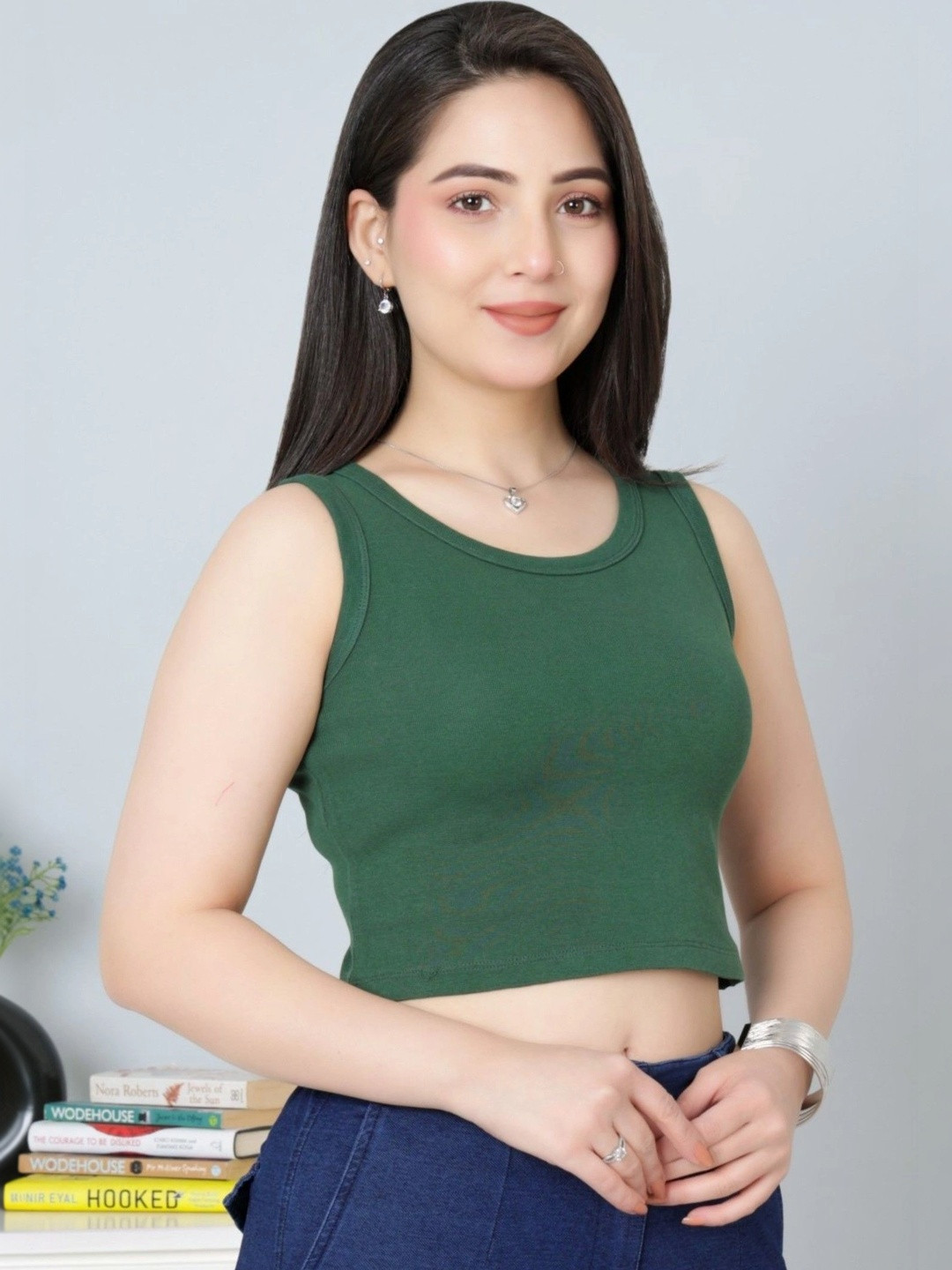 Mlada Cotton Crop Top