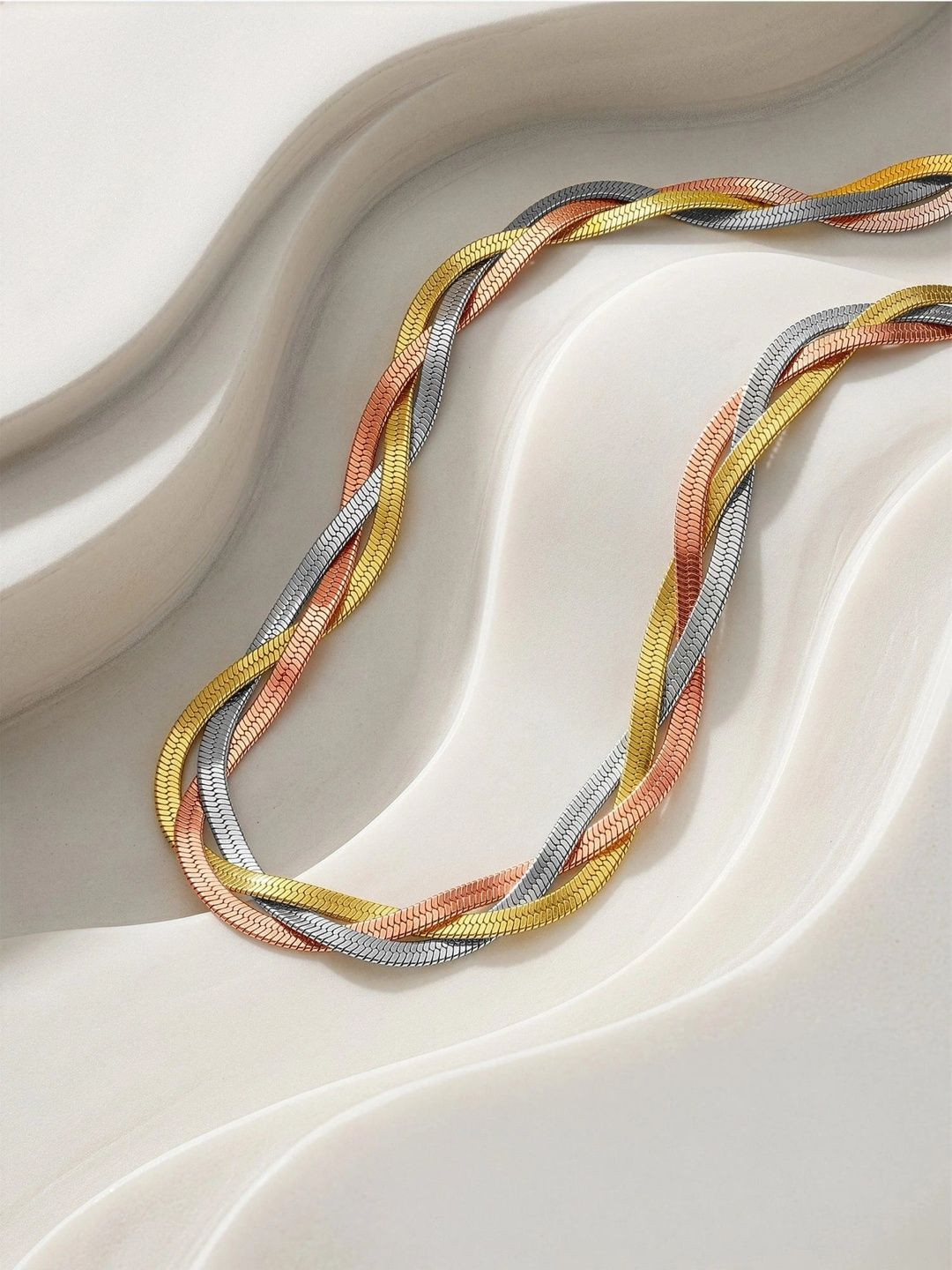 IXIA by Giva Gold-Plated Layered Necklace