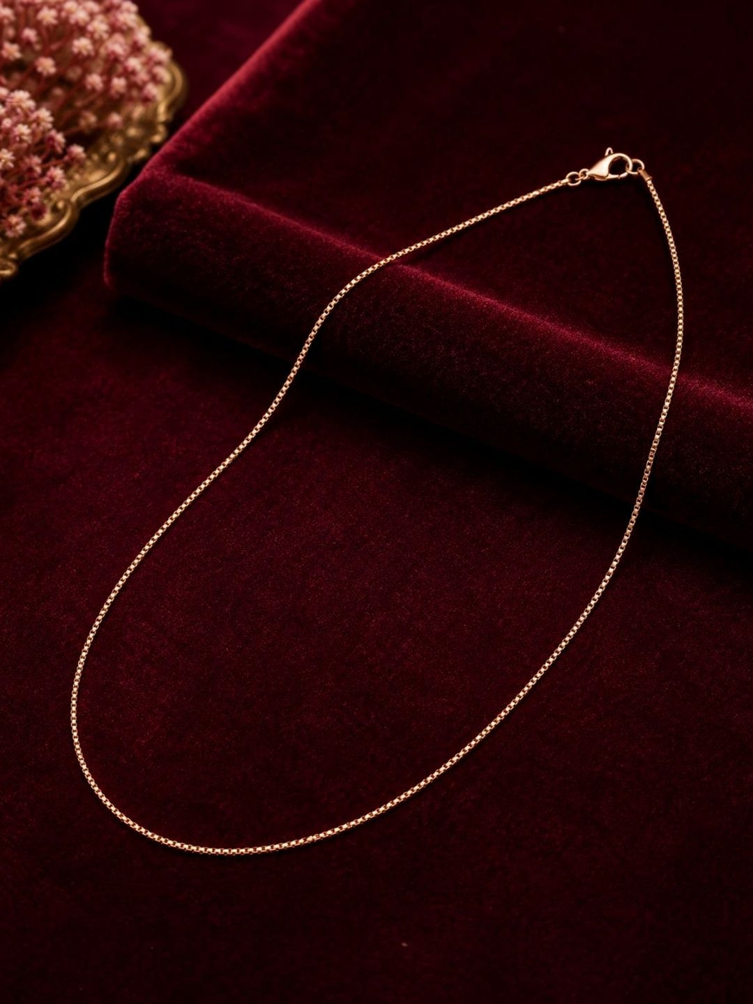 Forevershine Rose Gold-Plated Chain