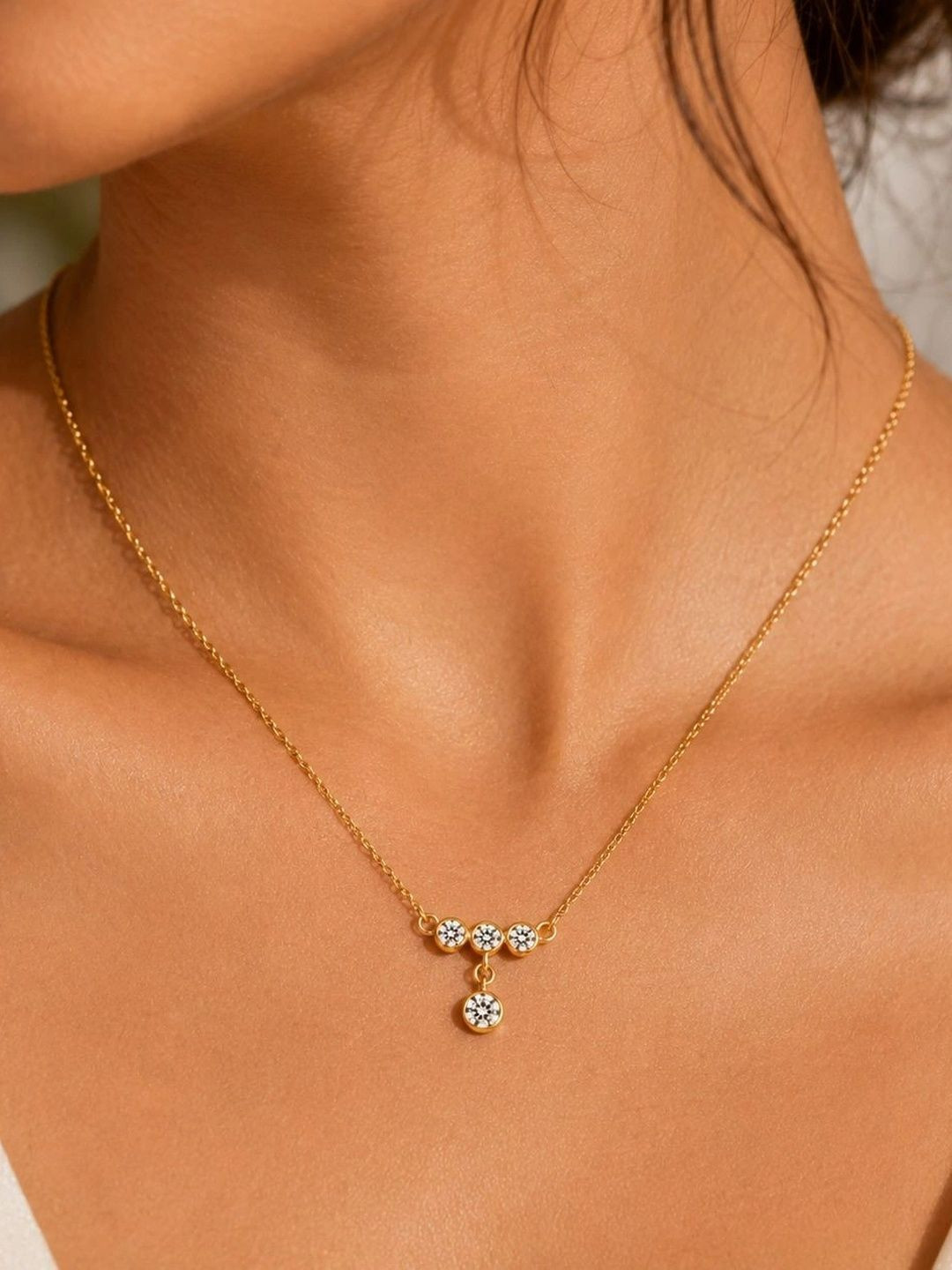 JEWILLEY Gold-Plated Necklace