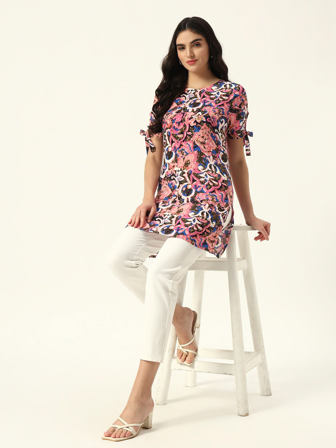 Beatnik Abstract Printed Kurti