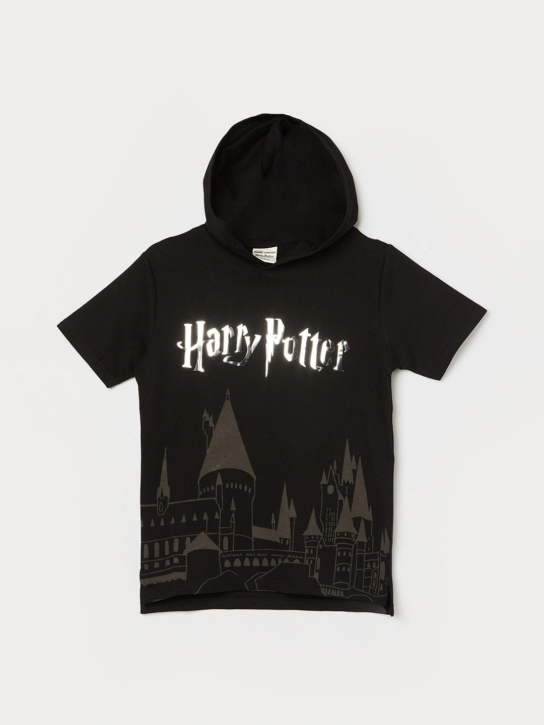 Fame Forever by Lifestyle Boys Typography Printed Hooded T-shirt