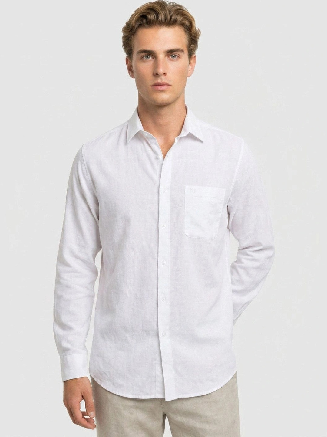 Raymond Men Standard Slim Fit Casual Shirt