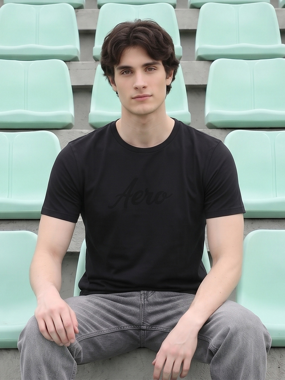 Aeropostale Brand Logo Printed T-shirt