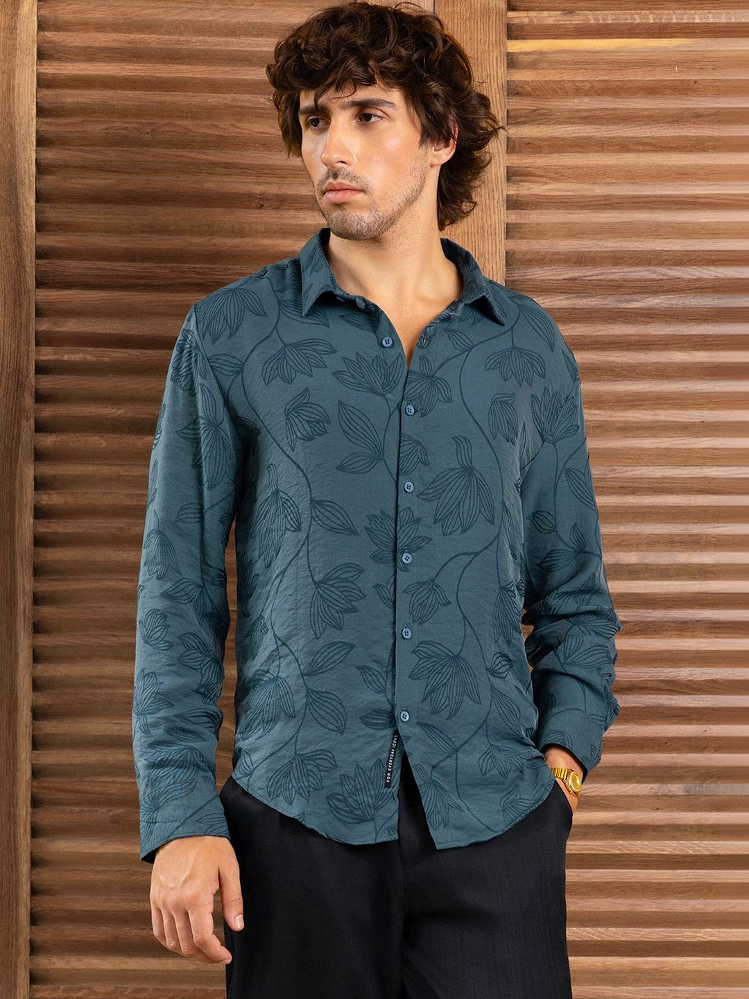CAHOOT Men Standard Floral Printed Casual Shirt