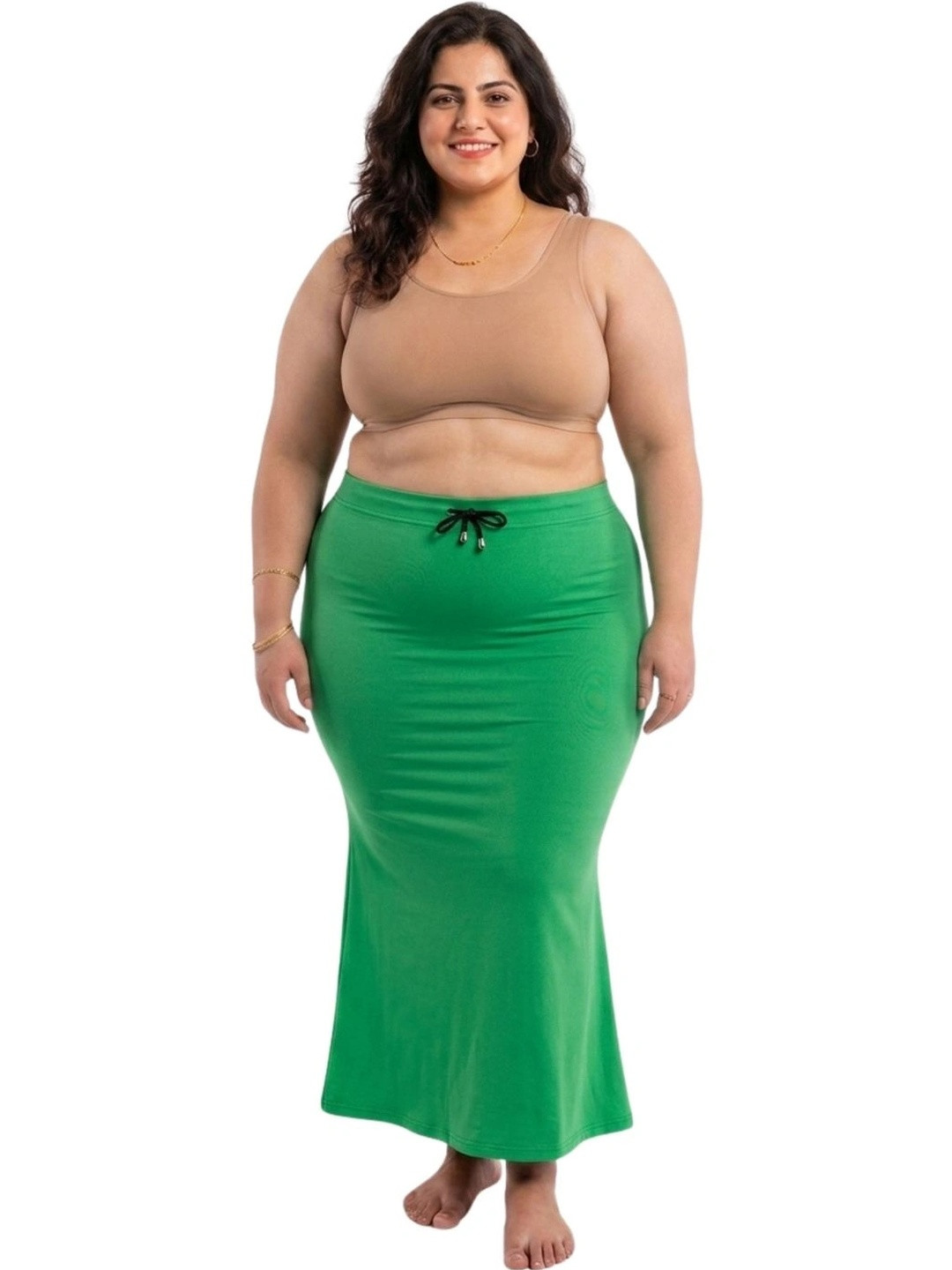 Esensuelle 7 Plus Size Seamless Mermaid Fit Saree Shapewear
