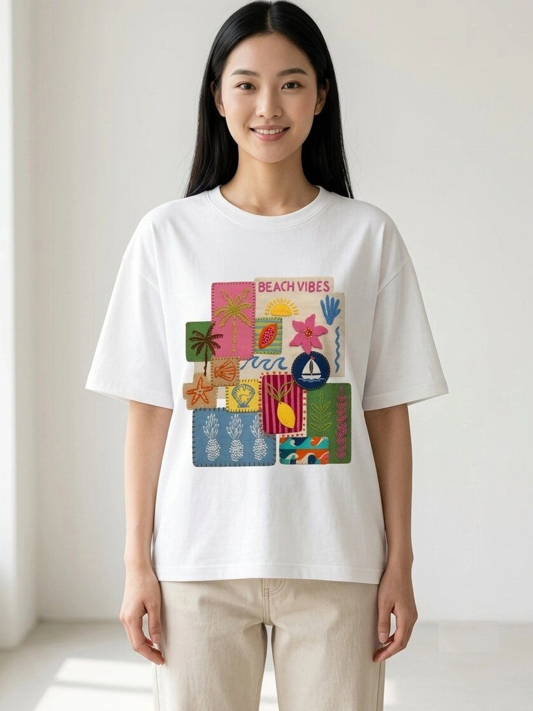 Moda Rapido Women Printed T-shirt