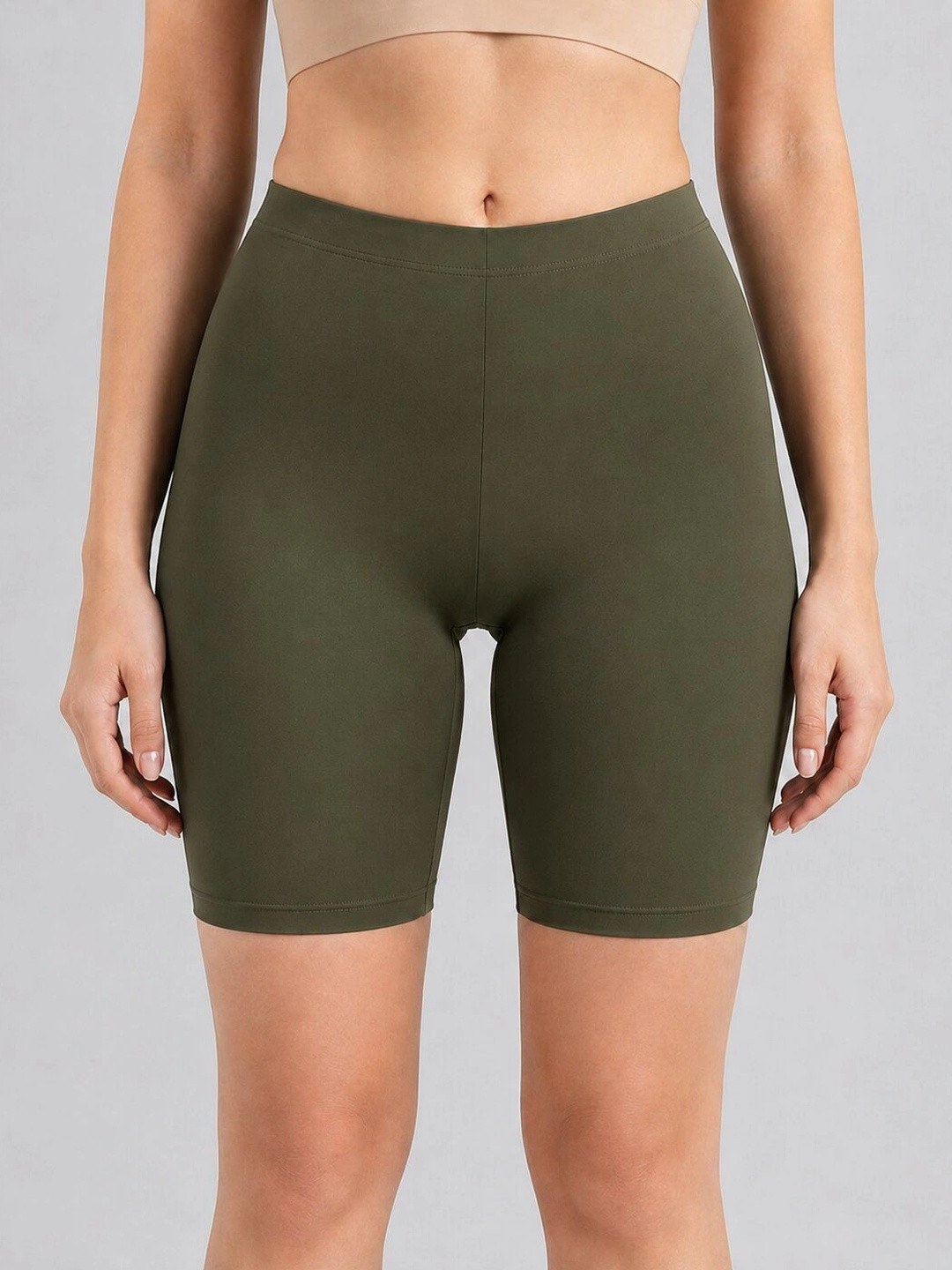 Raxedo Women Swimming Tights For Workout Nylon Compression Innerwear Swim Bottom
