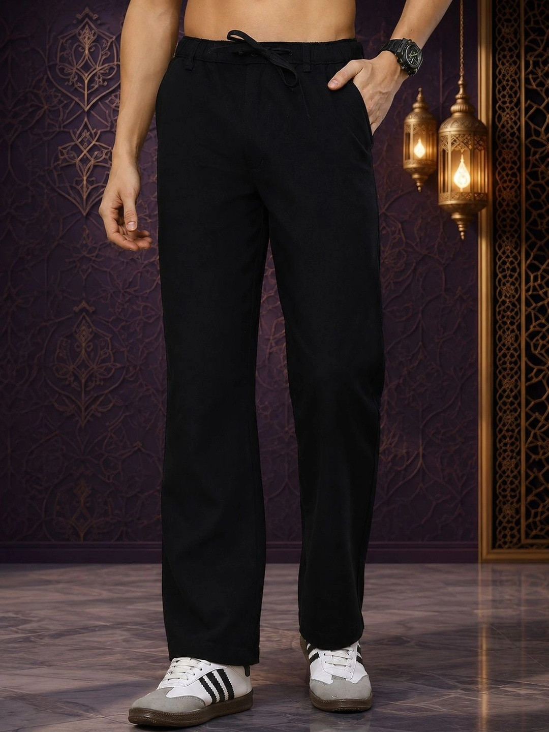 Moda Rapido X Tanip Men Relaxed Easy Wash Trousers